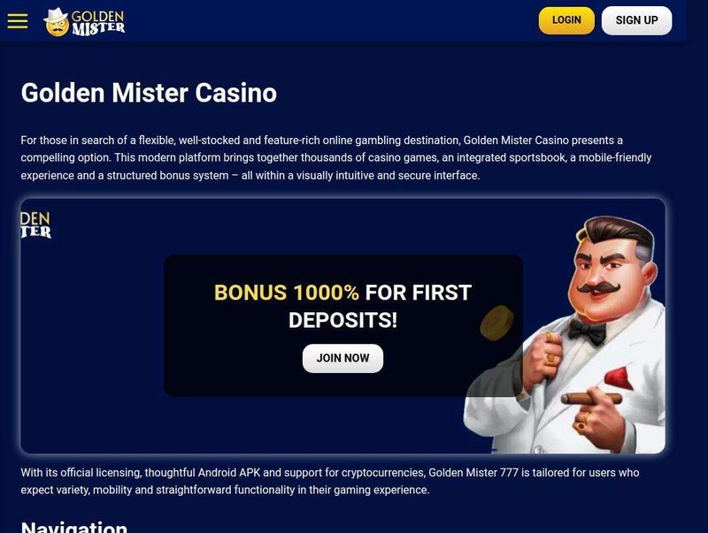 Discover the Magic of Golden Mister Casino in the UK Today